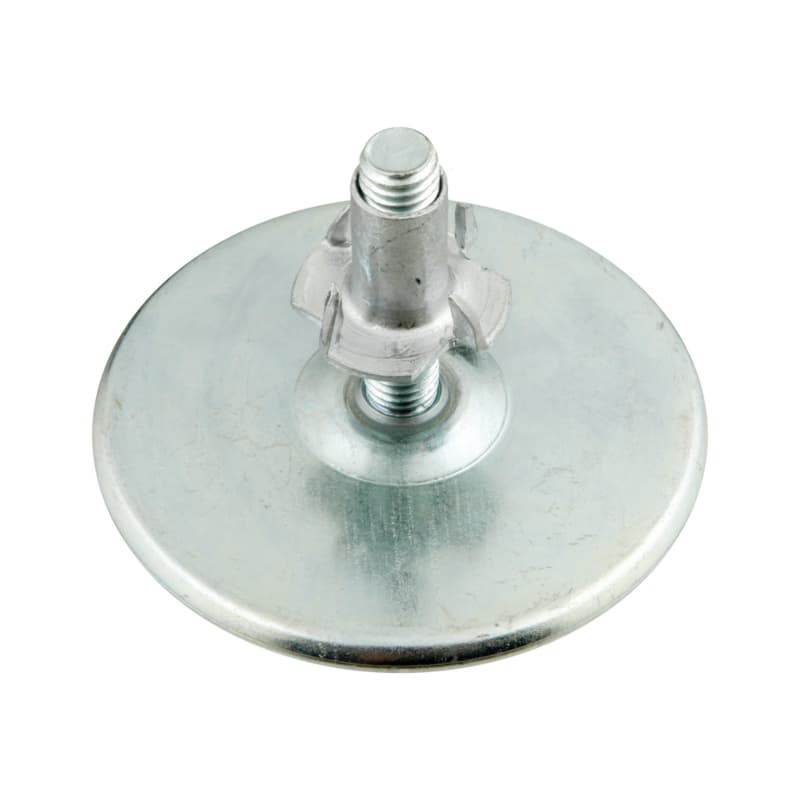 TT compensating foot, galvanised, RUSPERT®, 40 x 65