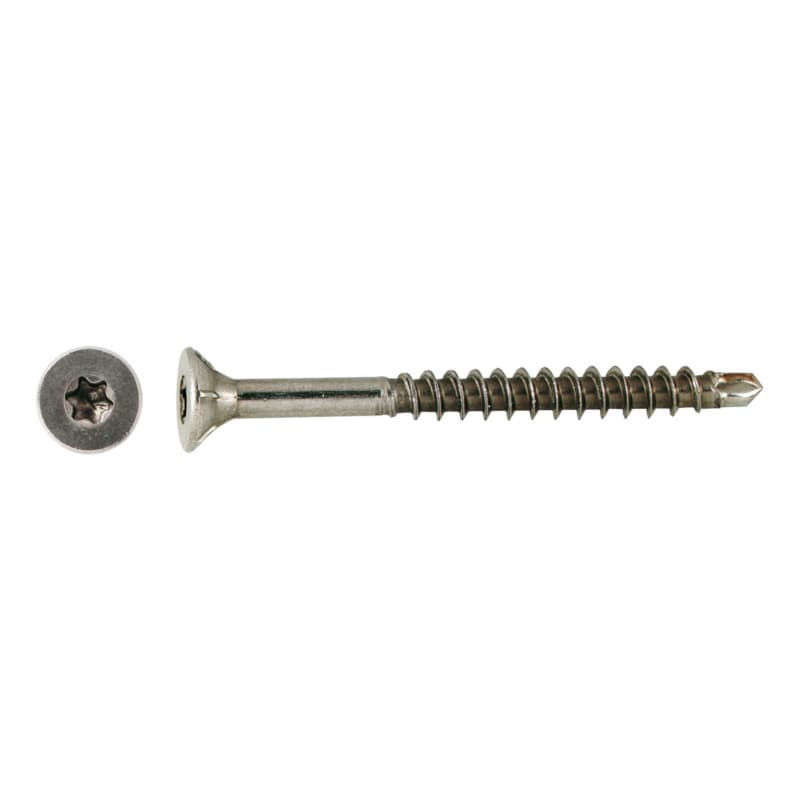 sebS countersunk milling head drilling screw, A2, TX 20 4.0 x 30
