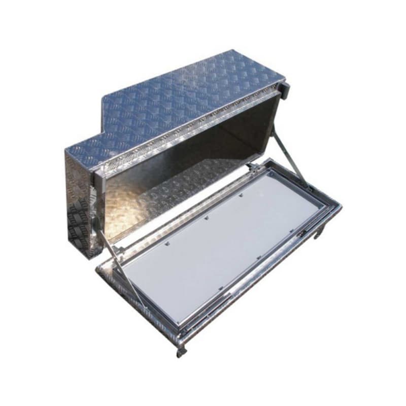 VW T5 DoKa underfloor box, long wheel base, 630 x 470 x 355 mm (W x H x D)
