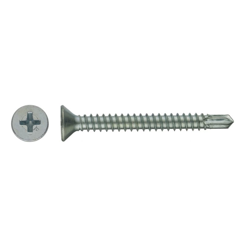 sebS countersunk head drilling screw, sim. to DIN 7504-P A2, H 2, 3.9 x 13