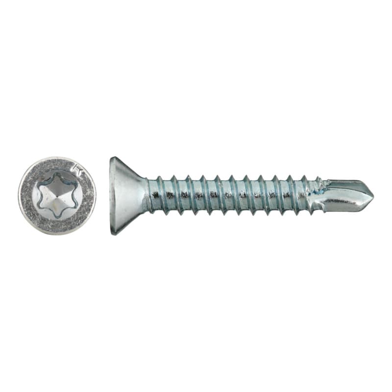 sebS countersunk head drilling screw, sim. to DIN 7504-P galv, TX 10, 3.5 x 13