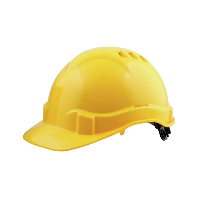 Hard hat, DIN 397, yellow