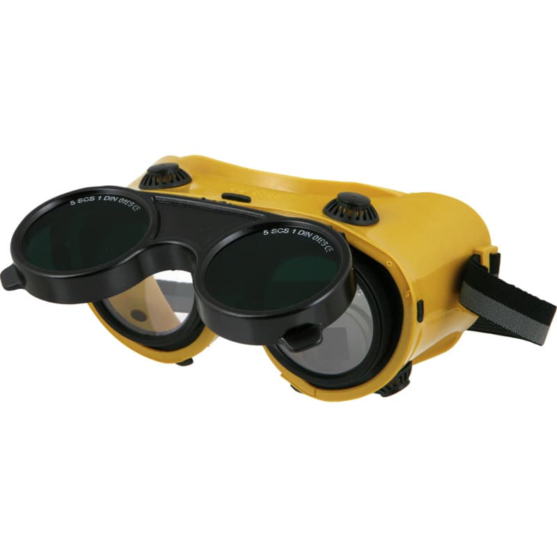 Welding goggles DIN 5, folding