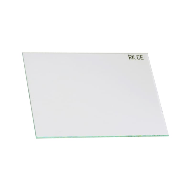 Glass external lenses for welding helmets 90 x 110 mm