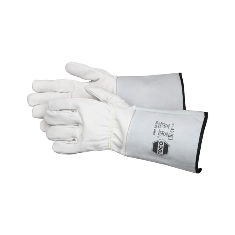 Welding gloves made of nappa leather, EN 12477 type B, size 9
