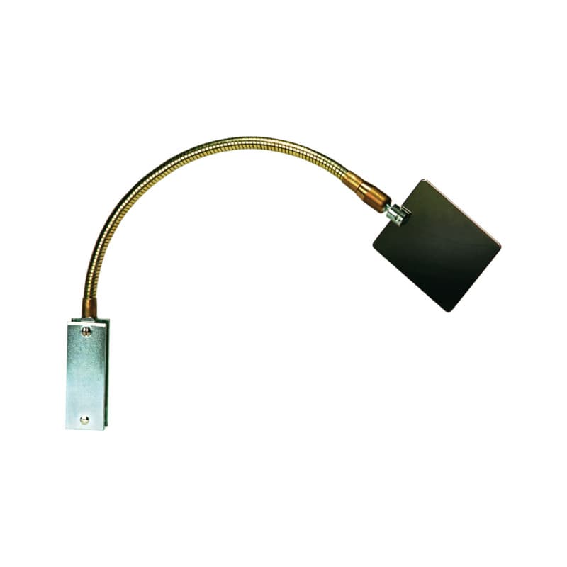Magnetic welding mirror with bending metal stand