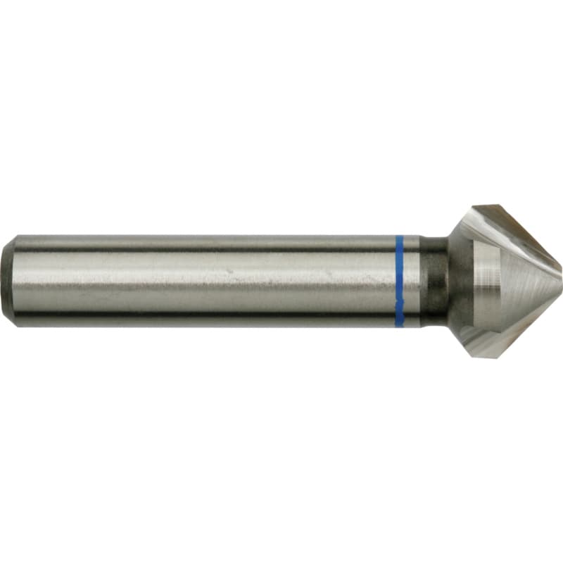 Conical countersink, HSS, with three blades, 90°, 5.0 mm