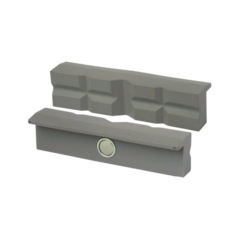 Protective jaws for vice, polyurethane, with prism 120 mm