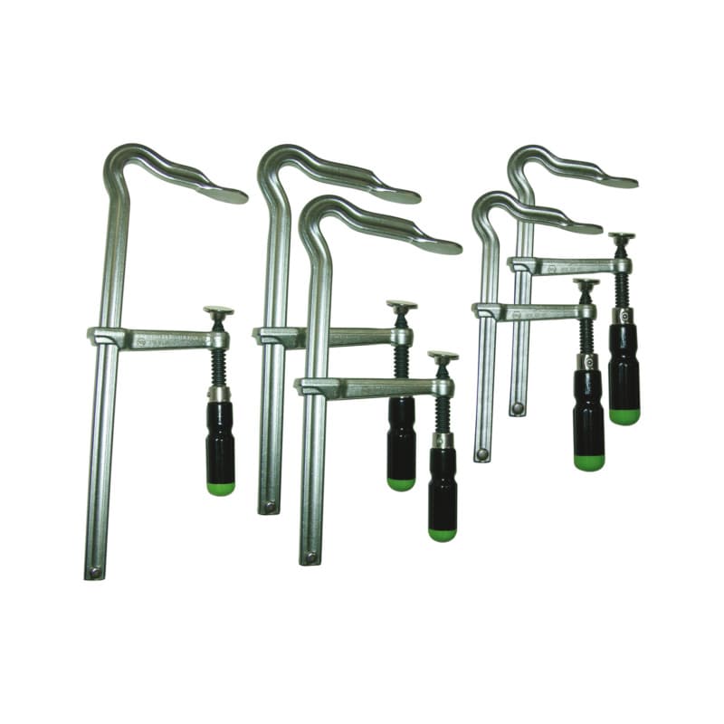 OMEGA screw clamp set, 5 pcs.
