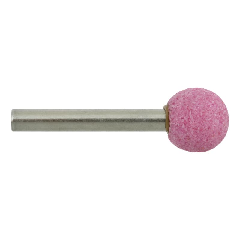 Ceramic sanding tips, spherical, corundum 10 x 10 x 6 mm