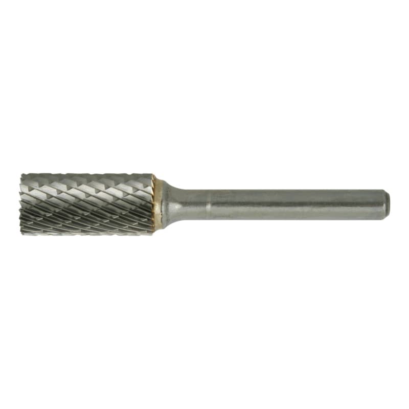 Cemented carbide milling bits, ZYA-S, cylindrical, 12 x 25 x 6 mm