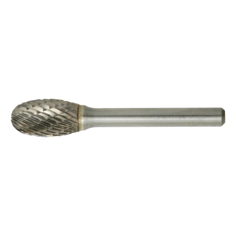 Cemented carbide milling bits, TRE, tear-shaped, 12 x 20 x 6 mm
