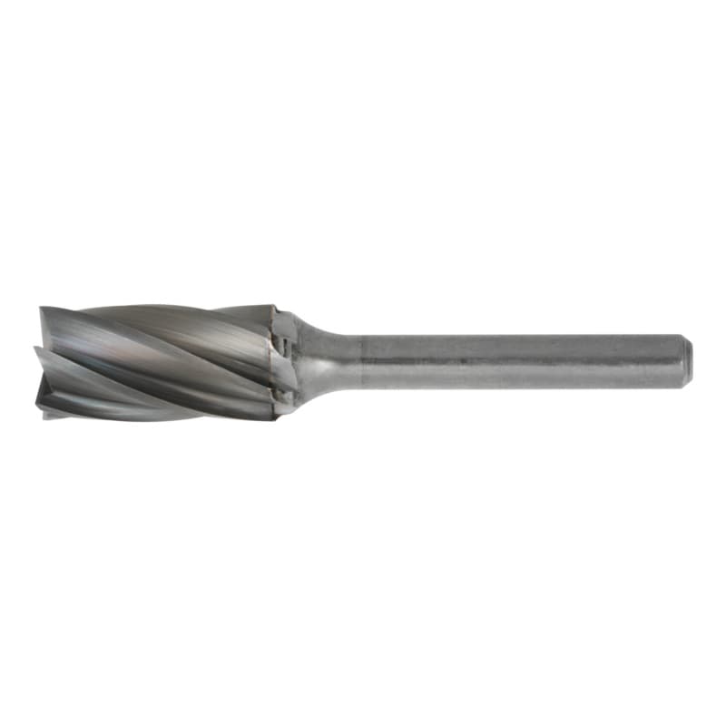 Cemented carbide milling bits, ZYA-S, cylindrical, for aluminium, 12 x 25 x 6 mm