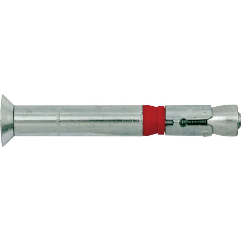 SZ-SK heavy-duty anchor, galvanised steel, c/s head, hexagon socket 4, 10/10 M6