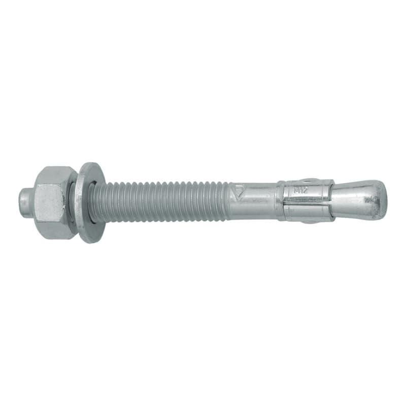 B stud anchor, galvanised steel, M6 x 5/40