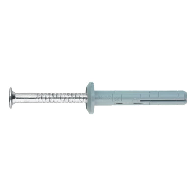 EVO-Grip nail anchor nail: Galvanised steel, mushroom head, 5 x 40 mm