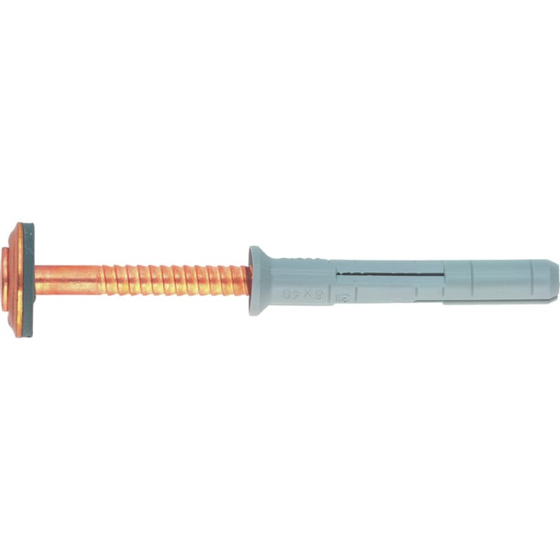 EVO-Grip nail anchor nail: A2 copper-plated, 6 x 40 mm