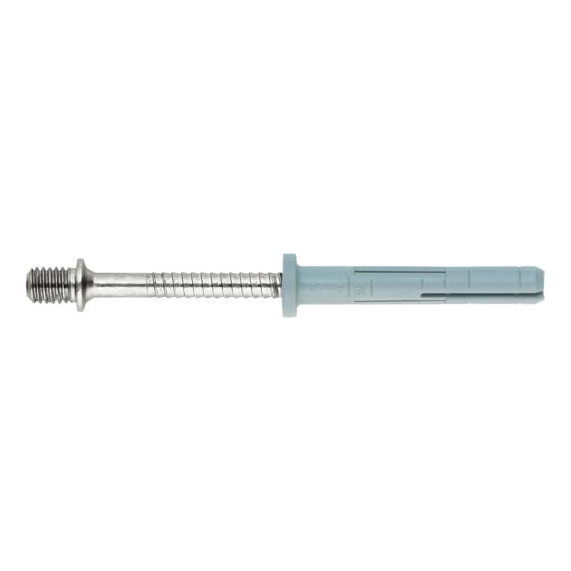 EVO-Grip nail anchor nail: Galvanised steel with connecting thread M6, 6 x 40 mm