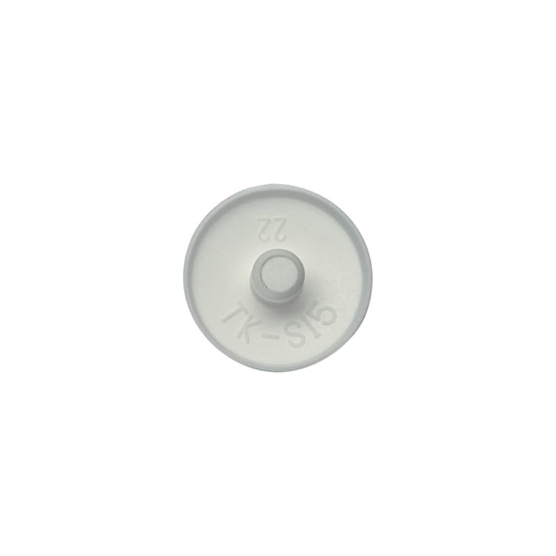 Cover caps RAL 9010, pure white, flat, for MRD 10, outside diameter: 15 mm