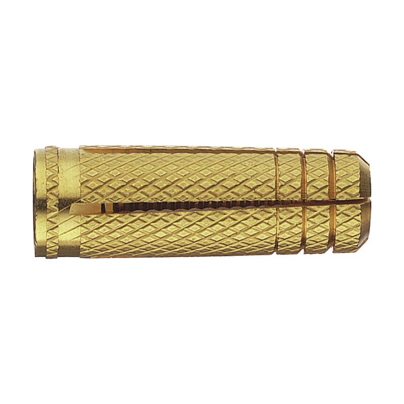 Brass expansion anchor, M10 x 34 mm