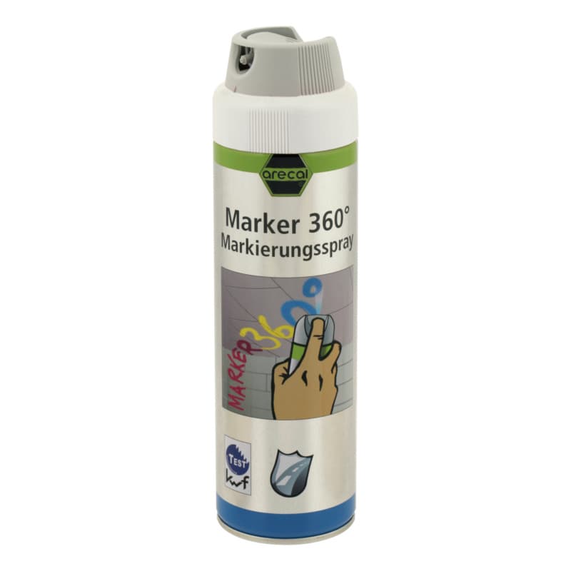 arecal MARKER 360° marking spray, white 500 ml