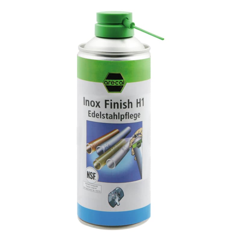 arecal Inox Finish stainless steel cleaning agent with H 1 approval 400 ml