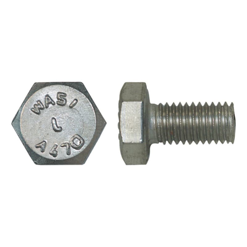 Hexagonal bolt, DIN 933 A4, 17 AF, M10 x 20