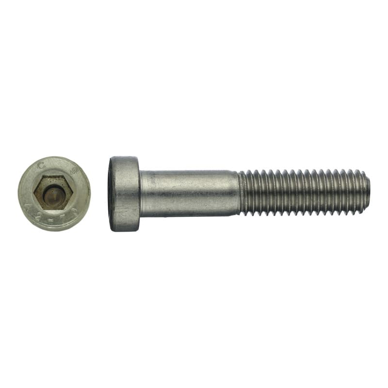 Cheese head screw, DIN 6912 A2, hexagon socket 3, M4 x 10