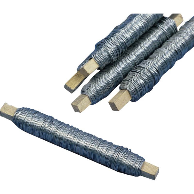 Winding wire 0.7 mm galvanised, 25 rolls 100 g