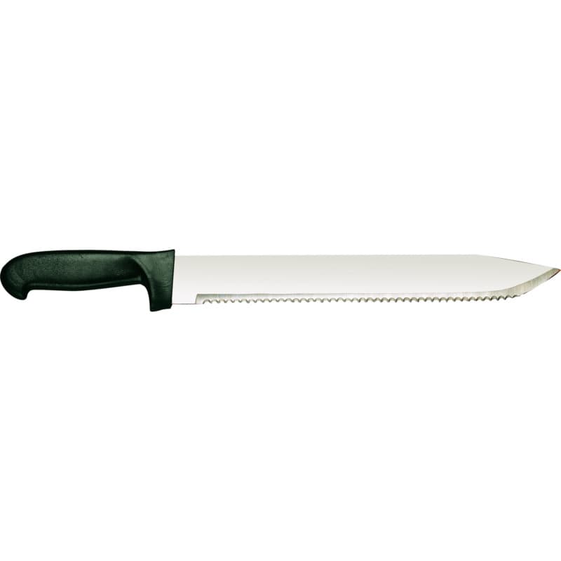 Knife for insulating material for rock wool