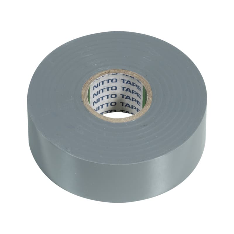 PVC adhesive tape, dark grey, 33 m x 30 mm