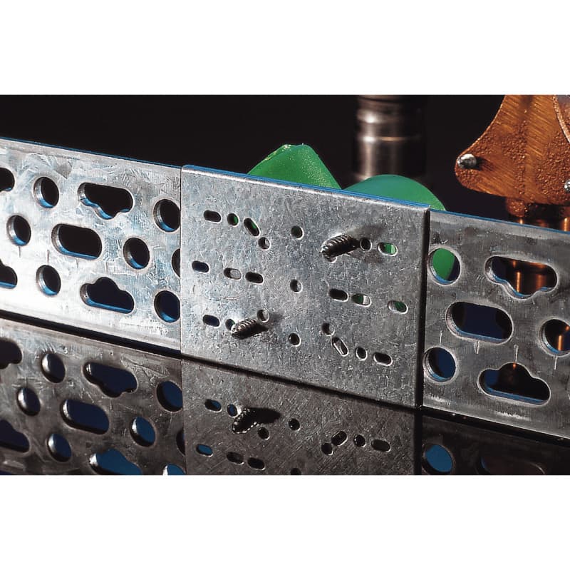 Leifeld fixing plates, galvanised 50 x 70 mm