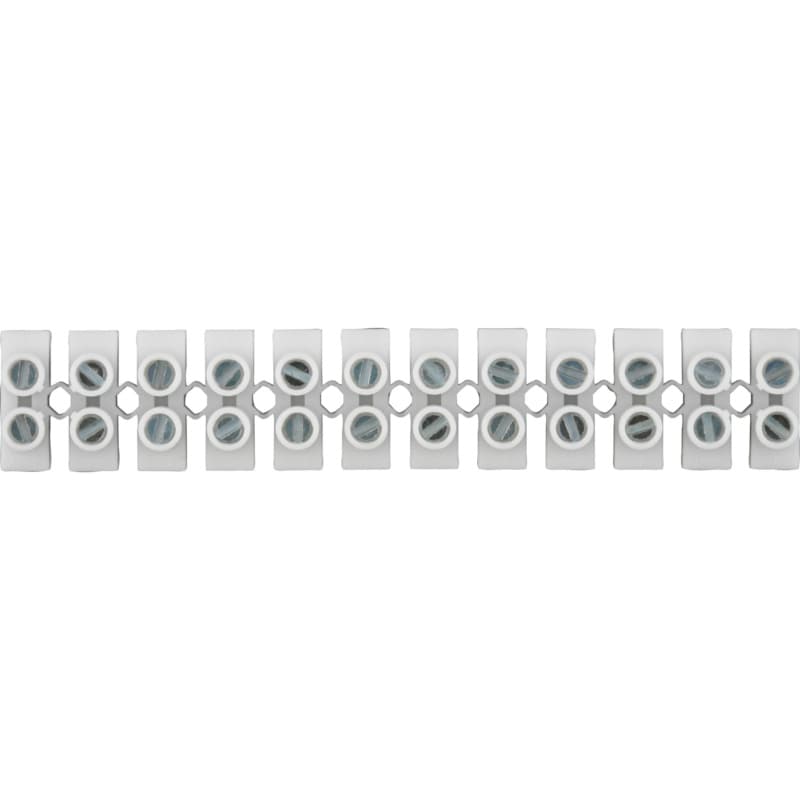 Screw terminals, white, for nominal cross-section 1.0–4.0 mm²