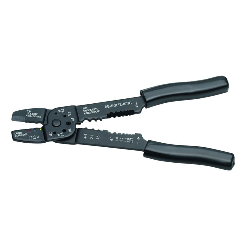 Wire crimper for cable connector