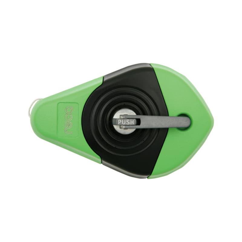Chalk line with quick retract function and belt clip, does not include dyes 30 m
