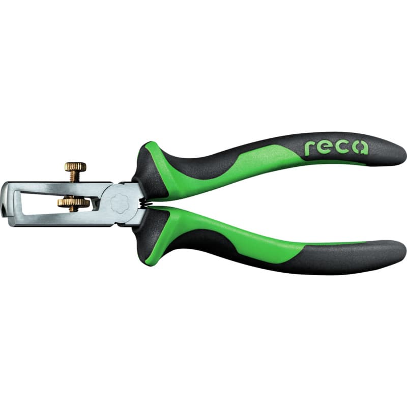 Wire stripping pliers, 2-component handle 160 mm