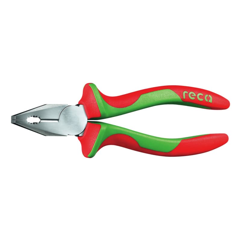 Combination pliers VDE, 2-component handle 185 mm
