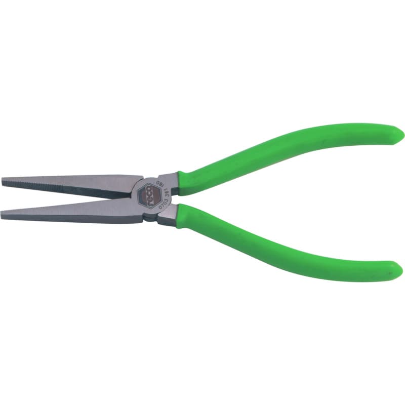 Flat nose pliers, dip-insulated 160 mm