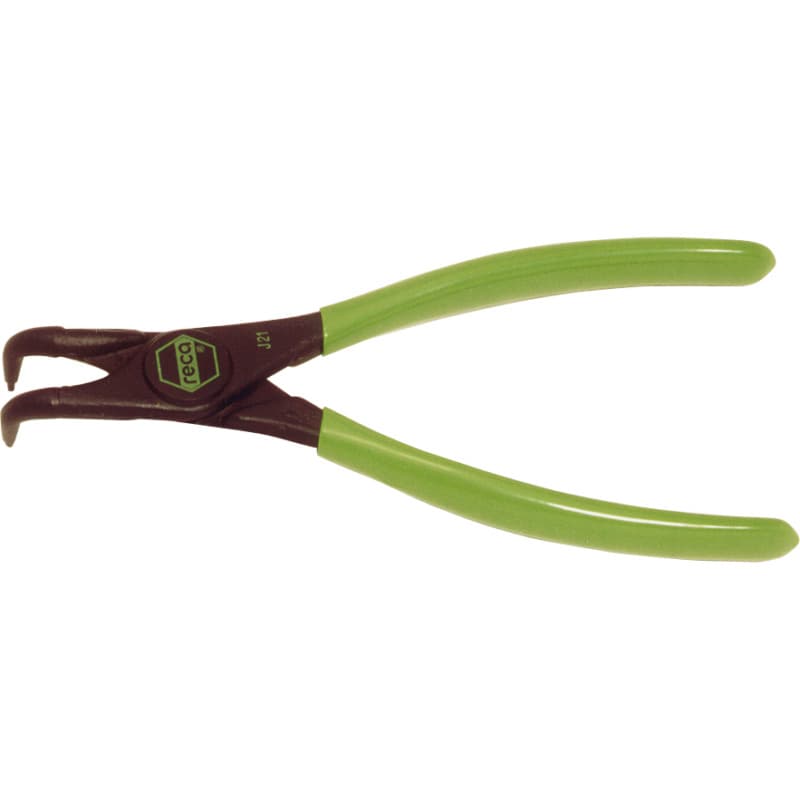 Internal circlip pliers, angled, dip-insulated J 11