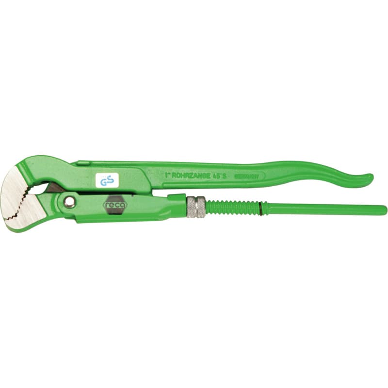 Corner pipe wrench, S-jaw 1/2"