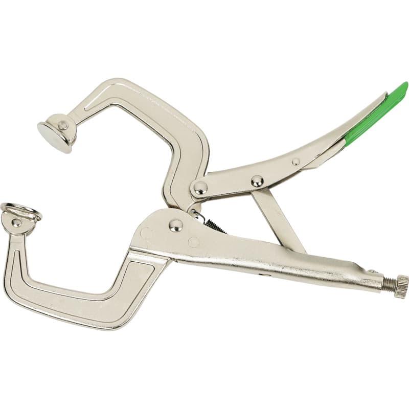 Clamping locking pliers, form C 280 mm