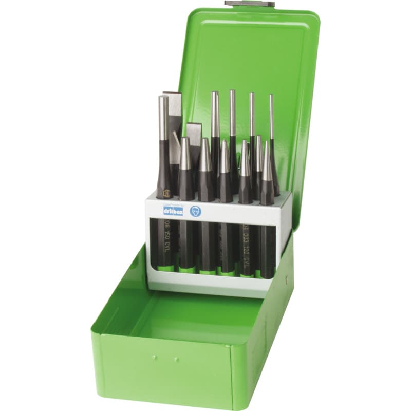 Striking tool set, 15 pcs.