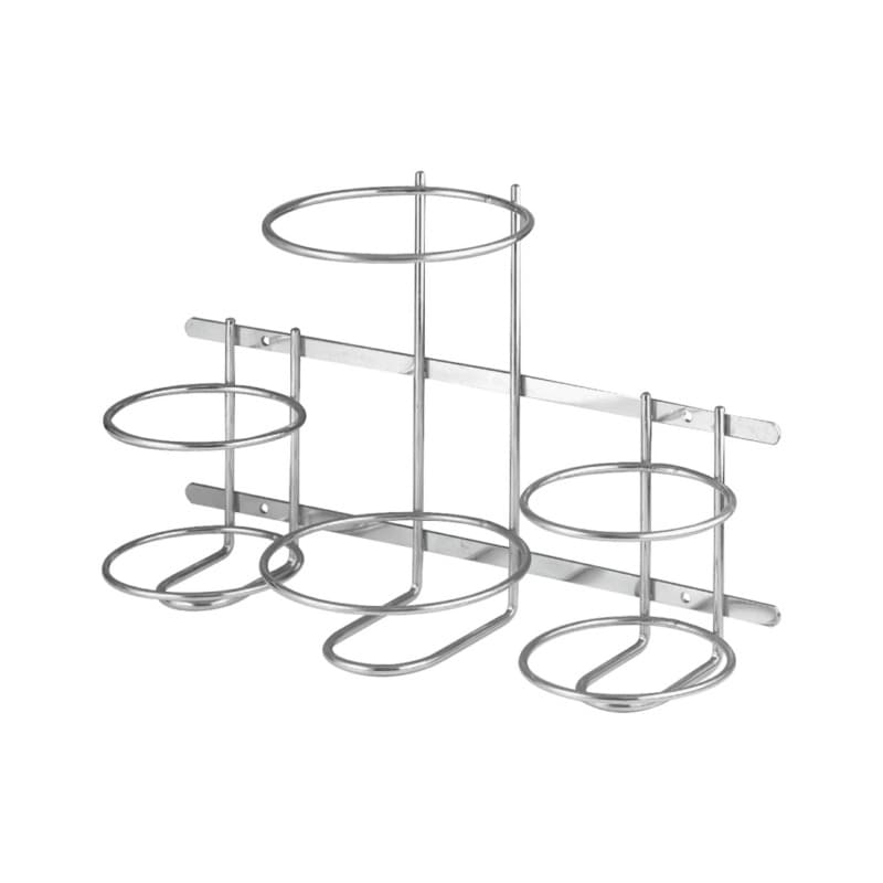 Wall holder, three parts, for hand cleaner system