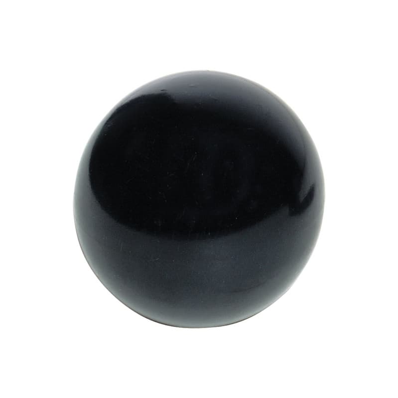 Plastic ball knob, black M10 x 26