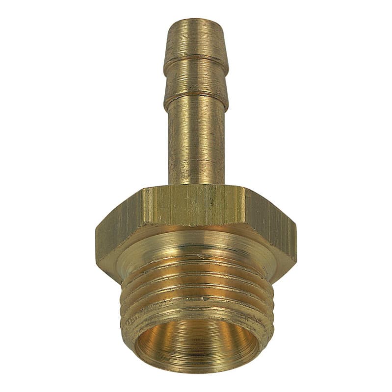 Hose nozzle with male thread 1/2", compressed air, with hose nozzle 6 mm