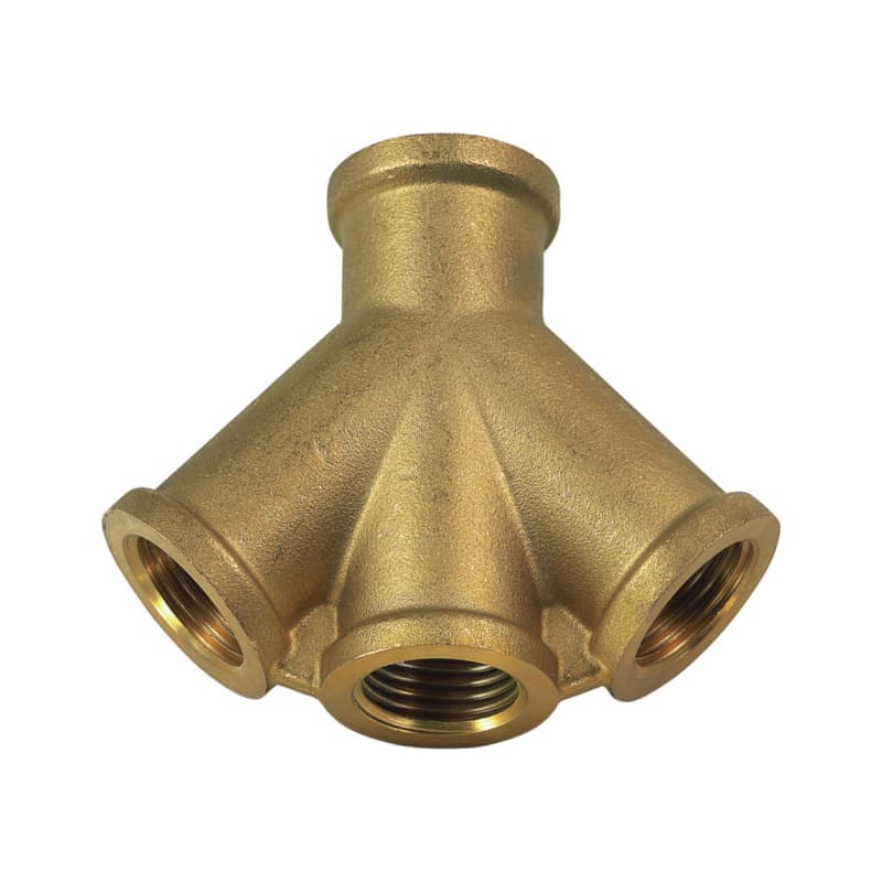 Compressed-air distributor, 3 parts, G 1/2" female thread