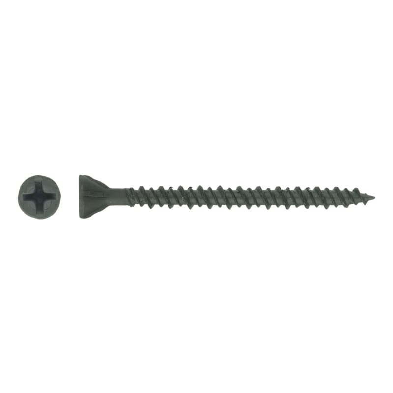 Drywall screws for fibreboard UUN, with milling head, EN 14566, 3.9 x 19