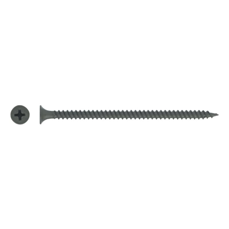 Double-start thread drywall screws, TMN EN 14566, phosphated, 3.6 x 25