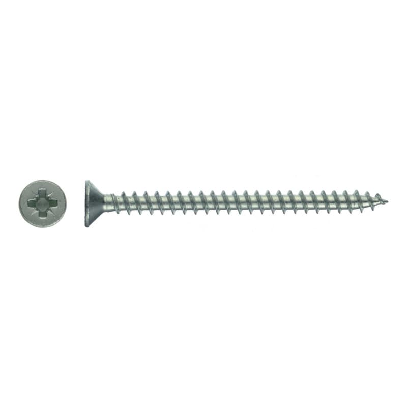 Countersunk-head particle board screw, galvanised, Z 1 3.0 x 16