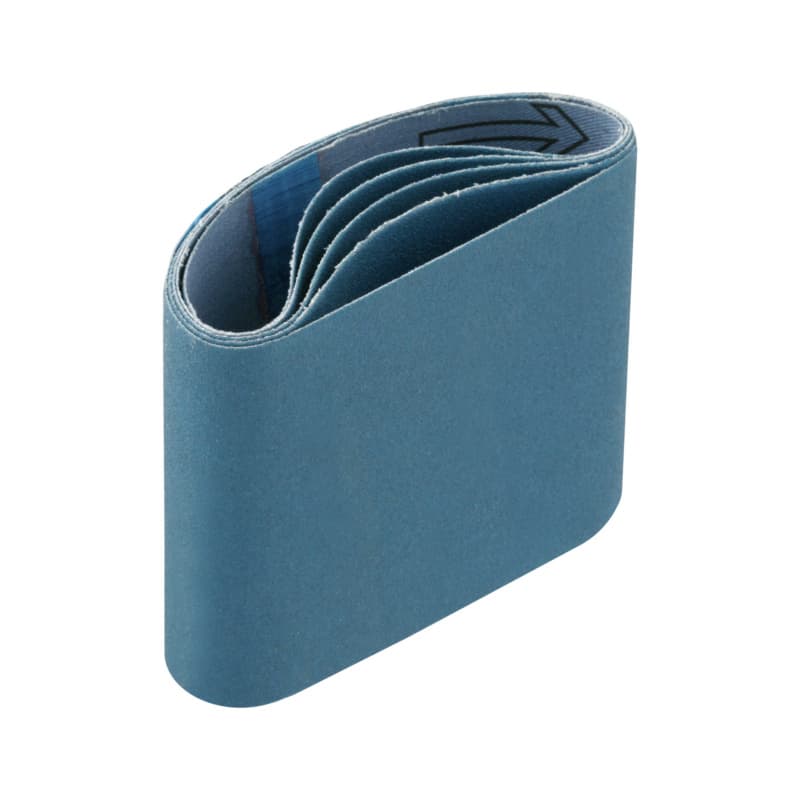 Sanding belt sleeve, grain: 120, zirconia alumina 90 x 100 mm